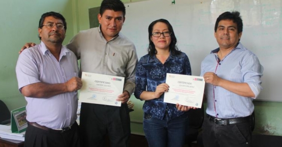 MINEDU y Universidad Antonio Ruiz Montoya entregan certificados a funcionarios de la UGEL Lamas