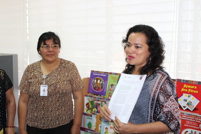 Directora de Educación Intercultural Bilingüe comenta sobre los aportes del Grupo Edugestor GEIB