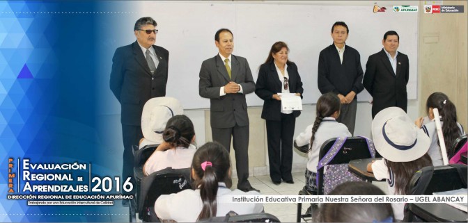 DRE Apurímac realizó la primera Evaluación Regional de Aprendizajes