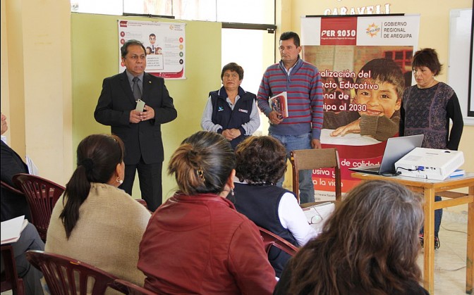 Arequipa: GREA presenta la actualización del Proyecto Educativo de la región al 2030