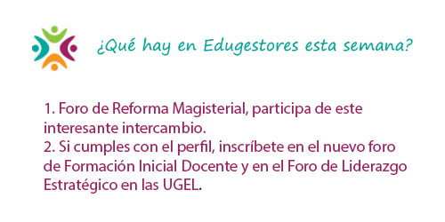 ¿Qué hay en Edugestores esta semana?