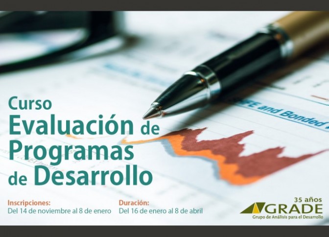 GRADE: Curso Evaluación de Programas de Desarrollo