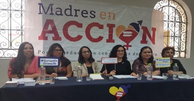 Madres en Acción: “Enfoque de género permite igualdad entre hombres y mujeres”