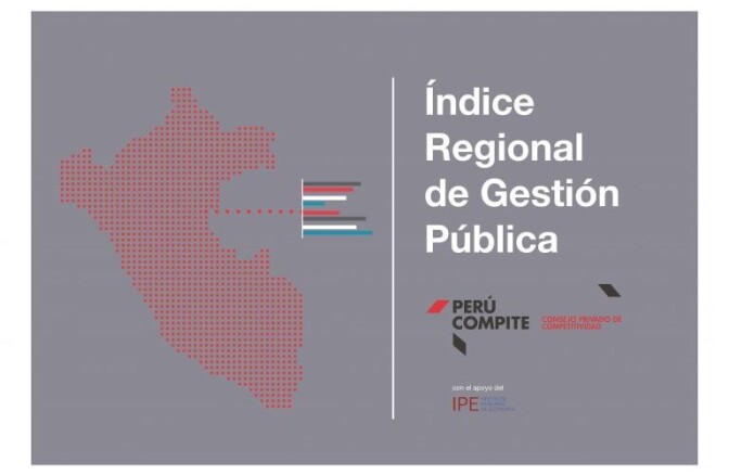 Retrocedió calidad de gestión pública en 17 regiones del país en 2018