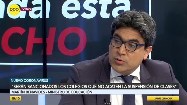 Los colegios que no acaten la suspensión de clases “serán sancionados”